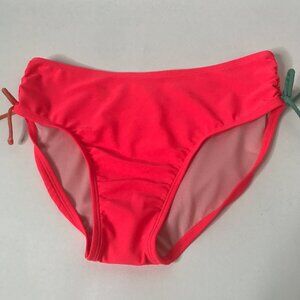 New Girls Cat & Jack Solid Pink Bathing Suit Bikini Bottom XL (14/16)